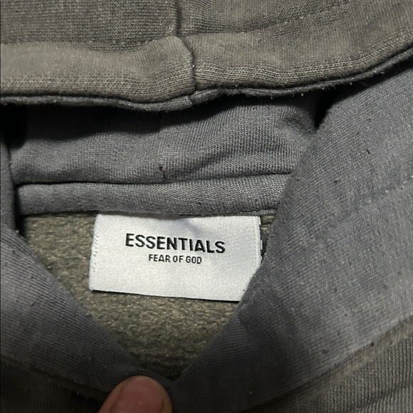 Essentials Fear Of God Baseball Hoodie - Picture 3 of 5